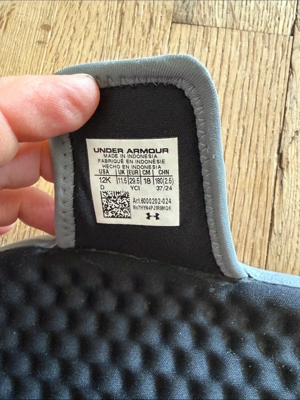Under Armour Ignite Pro 8 Slide Sandals Gray Black Memory Foam Size 12